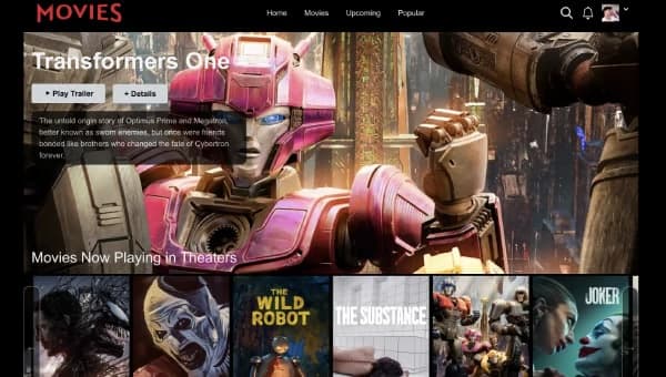 Movie Trailers and Showtimes